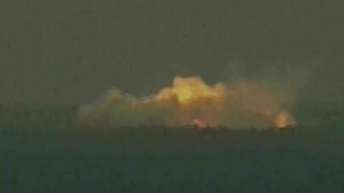 Den här filmen från 2003 visar kraften i MOAB-bomben