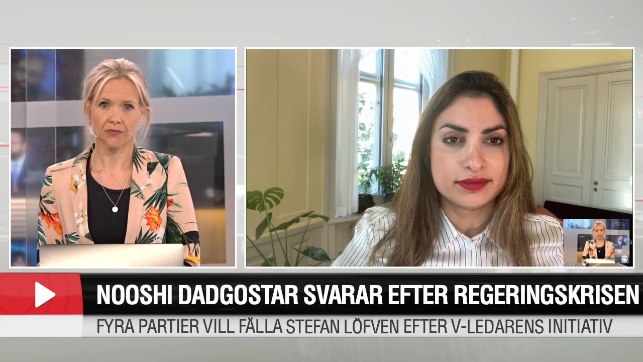 Dadgostar om en möjlig borgerlig regering: "Annie Lööf har ansvar för det"