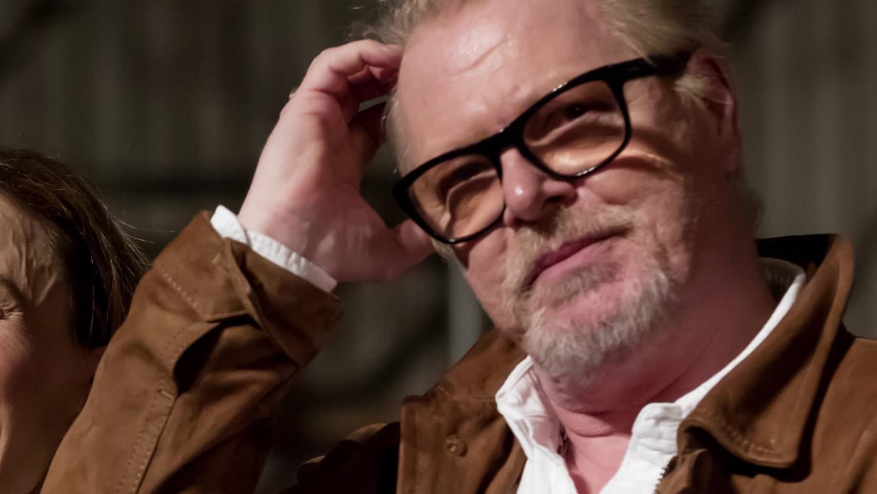 Lena Olin om motspelaren Peter Andersson