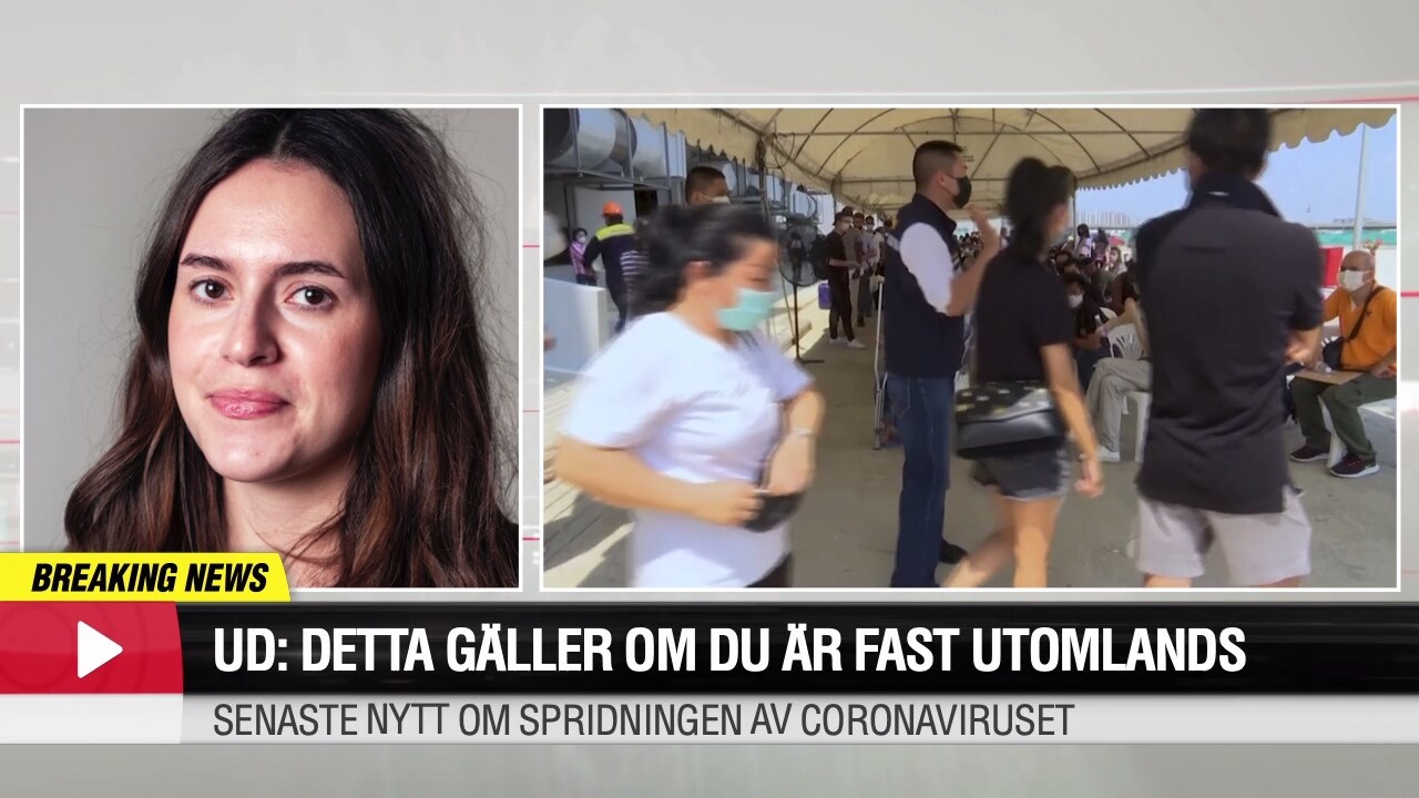 Så ska UD ta hem strandsatta svenskar "Kontaktar flygbolag"