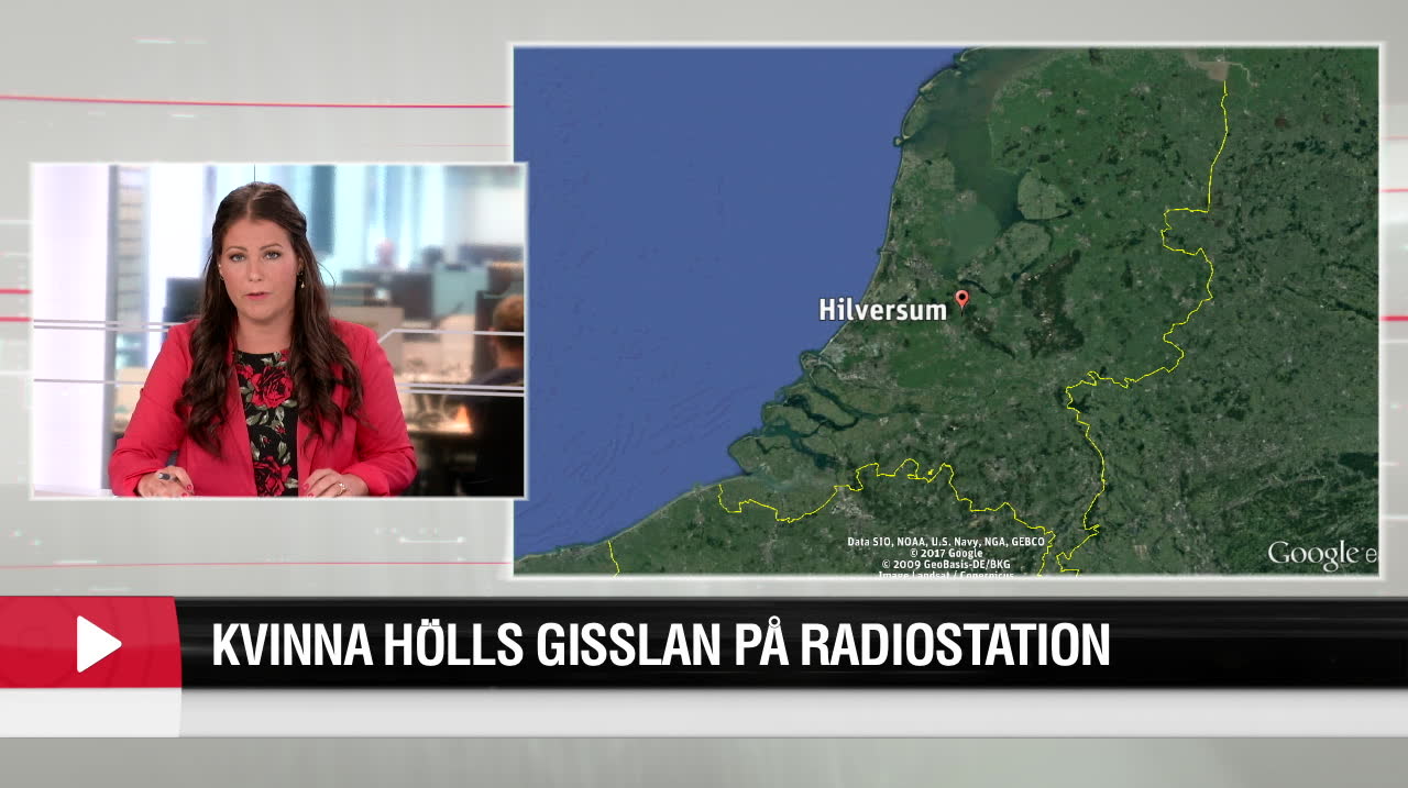 Kvinna hölls gisslan på radiostation