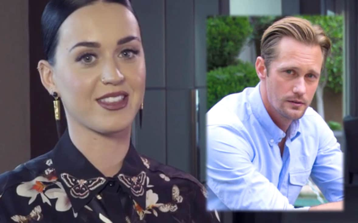 Katy Perrys fräcka flirt med Alexander Skarsgård