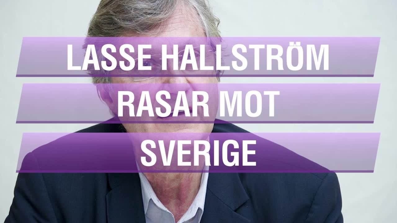 Lasse Hallström rasar efter svenska beslutet