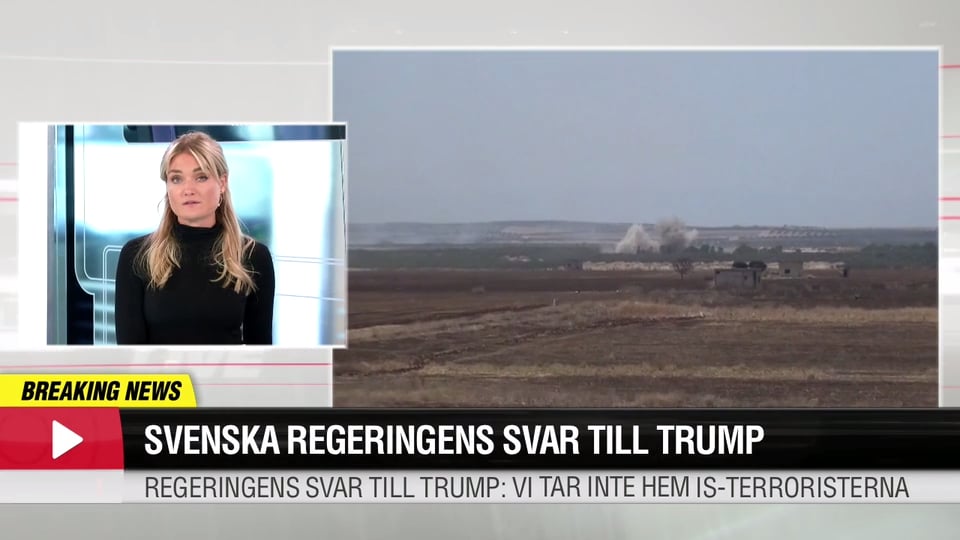 Svenska regeringens svar till Trump
