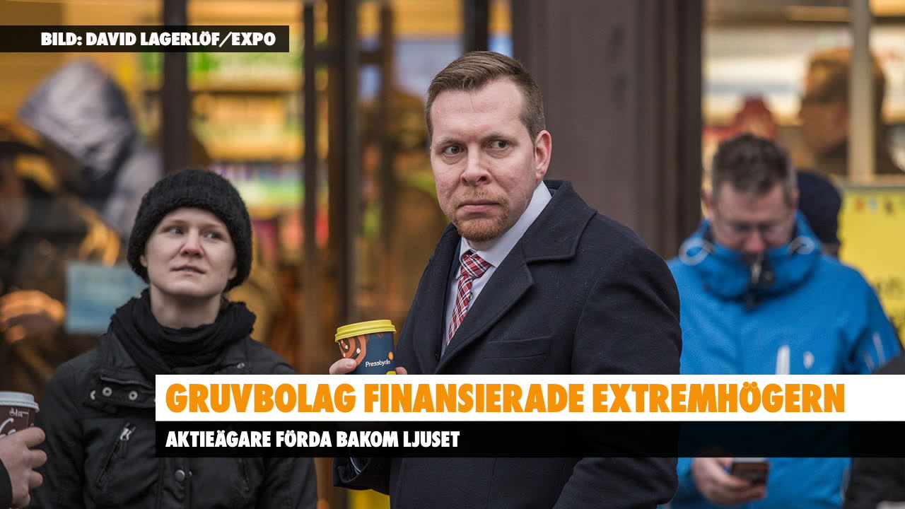 Gruvbolag finansierade extremhögern