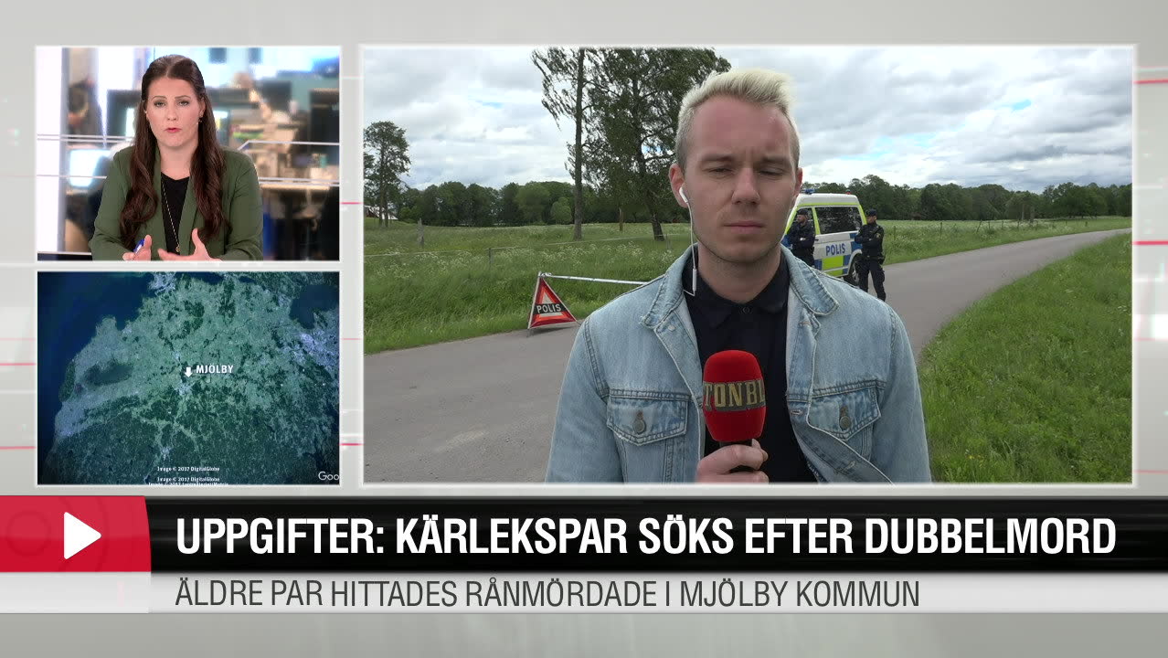 Kärlekspar söks efter dubbelmord