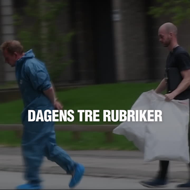 Dagens tre rubriker 21 mars