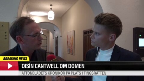 Oisín Cantwell: "Inte förvånande"