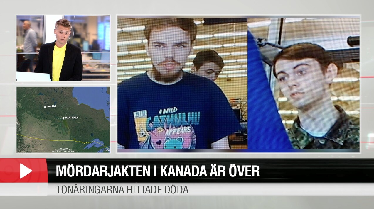 Mördarjakten i Kanada är över