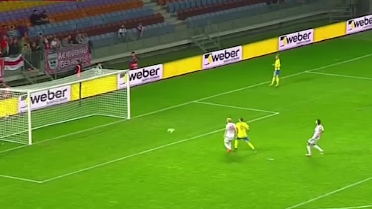 Sverige krossade Vitryssland - se höjdpunkterna här