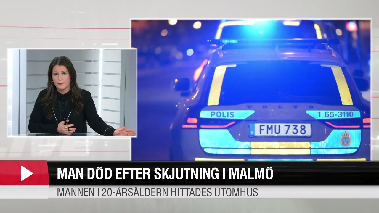 Man död efter skjutning i Malmö