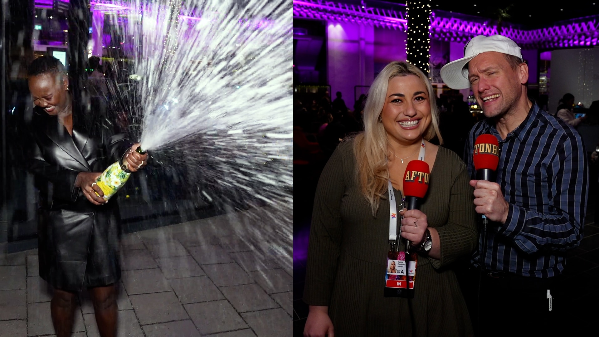 Anders Bagges och Faith Kakembos fest i natt – och de hetaste snackisarna från efterfesten