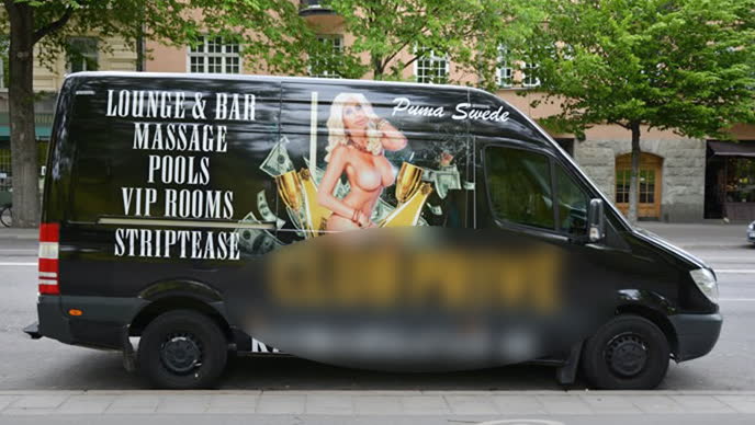 Debatt: Bör strippklubbreklam förbjudas?