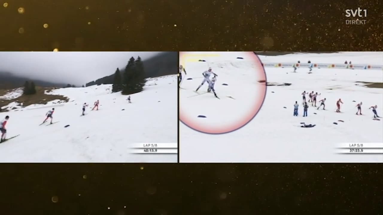 Poromaas mardröm - tappar skidan mitt i loppet