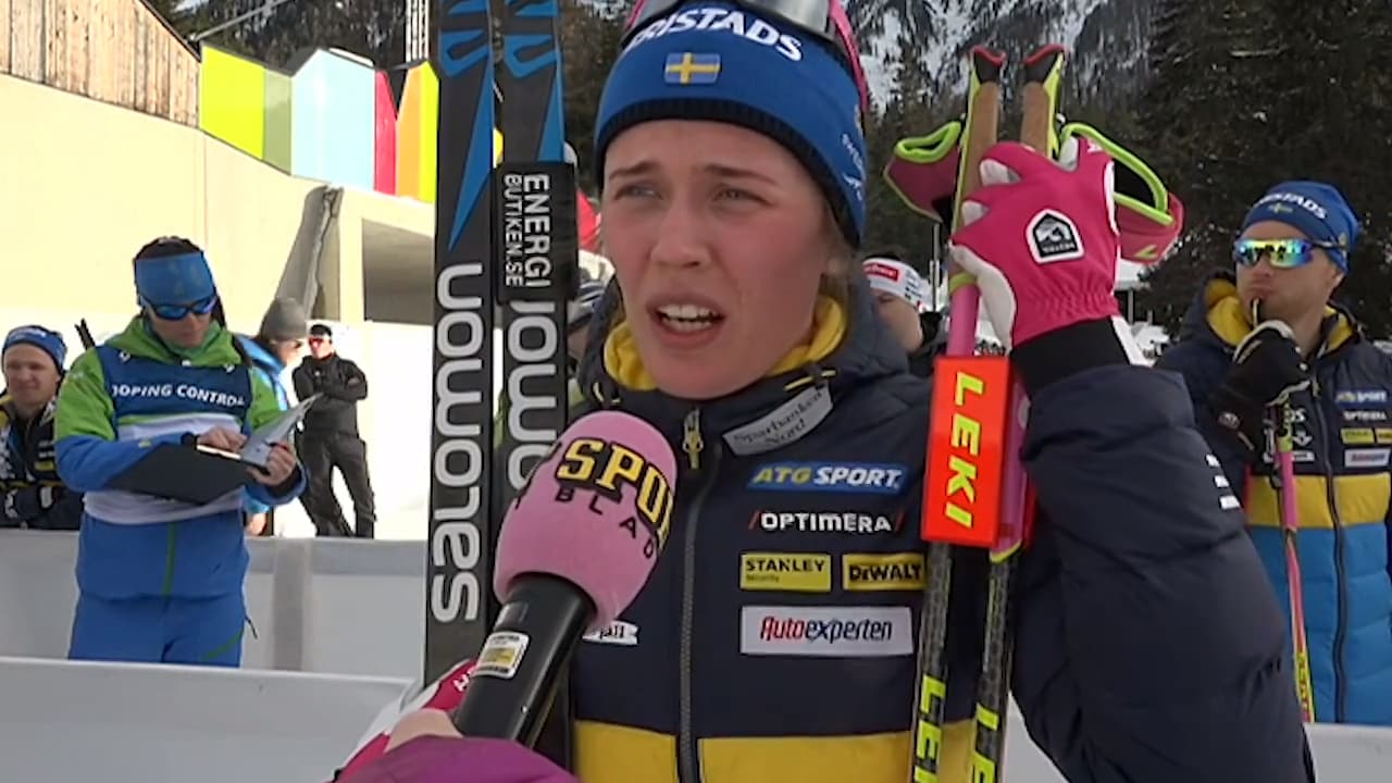 Elvira Öberg: "Väldigt nöjd"