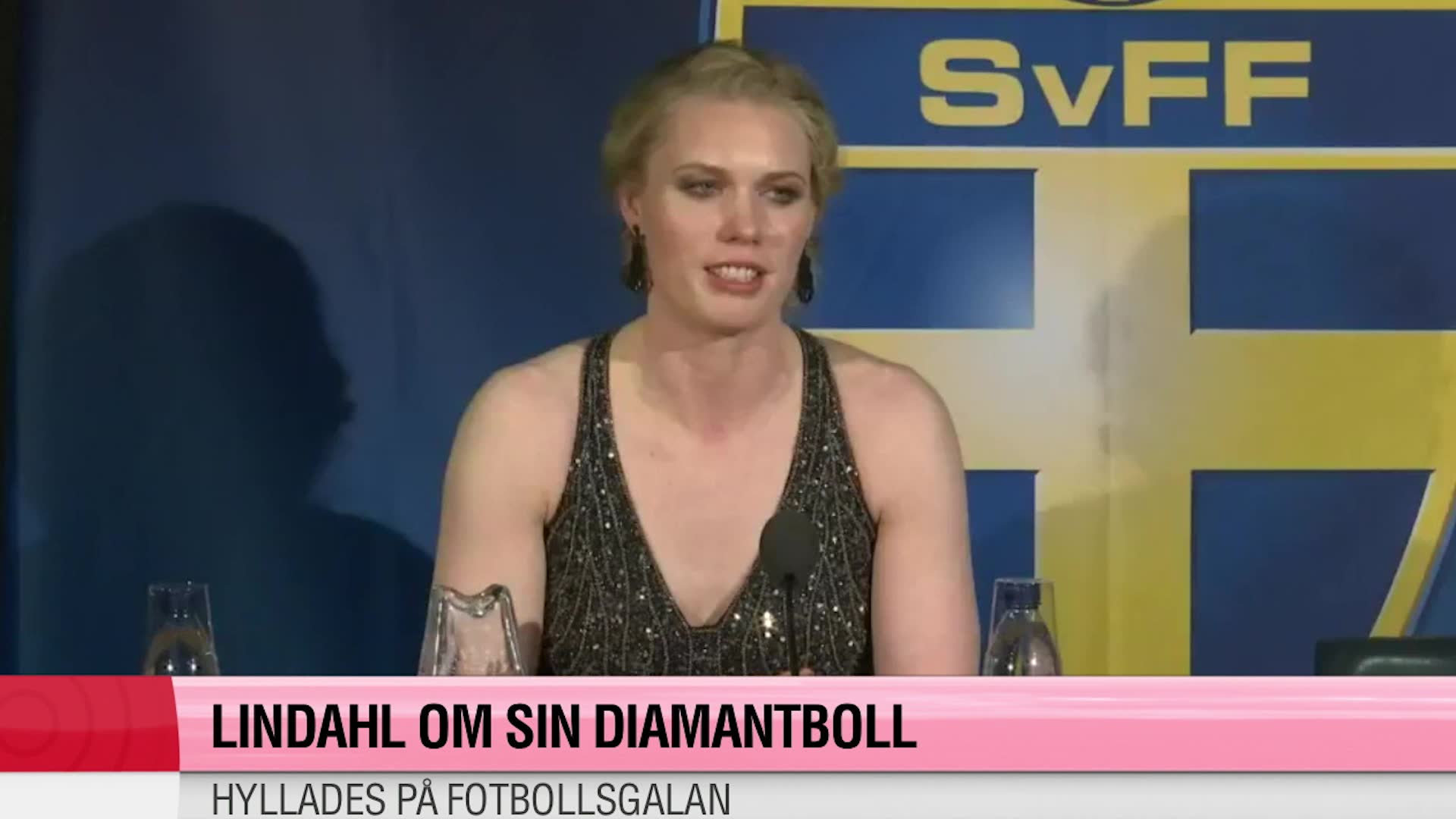 Hedvig Lindahl efter diamantbollen