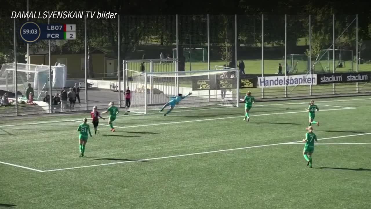 Superskrällen – här avgör hon på stopptid