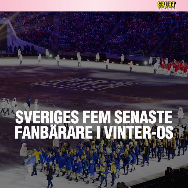 Svenska fanbärare i vinter-OS