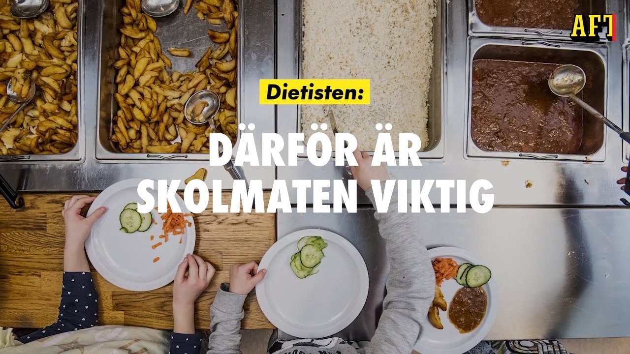 Dietisten: Därför är skolmaten så viktig
