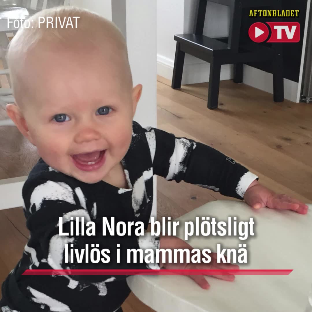 Högt uppe i luften blev Nora livlös