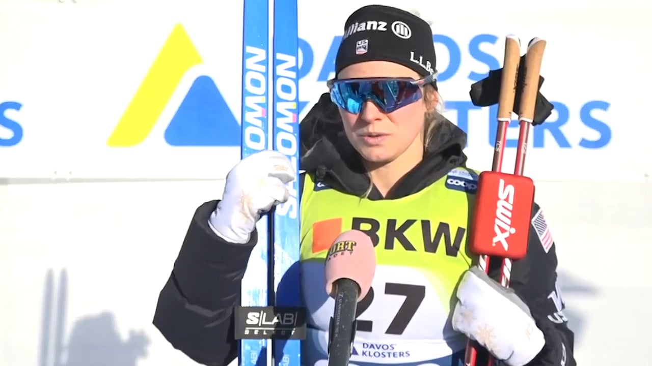 Jessie Diggins: "Jag förfrös mina ögon"