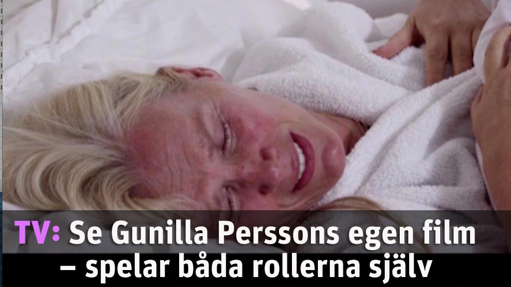 Se Gunilla Perssons egen film – spelar båda rollerna själv