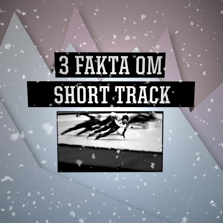 Tre OS-fakta om short track