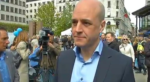 Reinfeldt: Viktigast med fredsprojeket och jobben