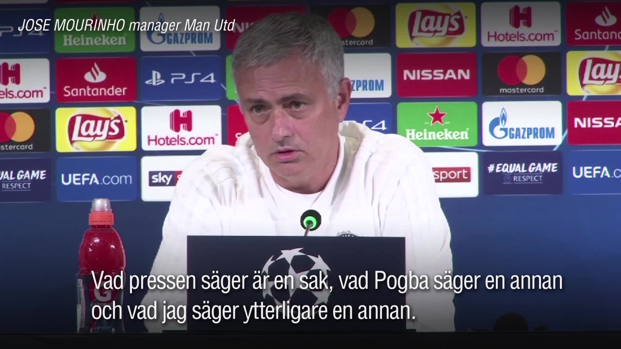 Mourinho: "Vi har ett bra förhållande..."