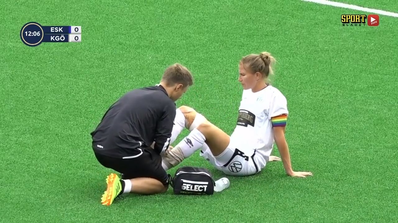 Göteborgskaptenen tvingas kliva av efter skadesmäll