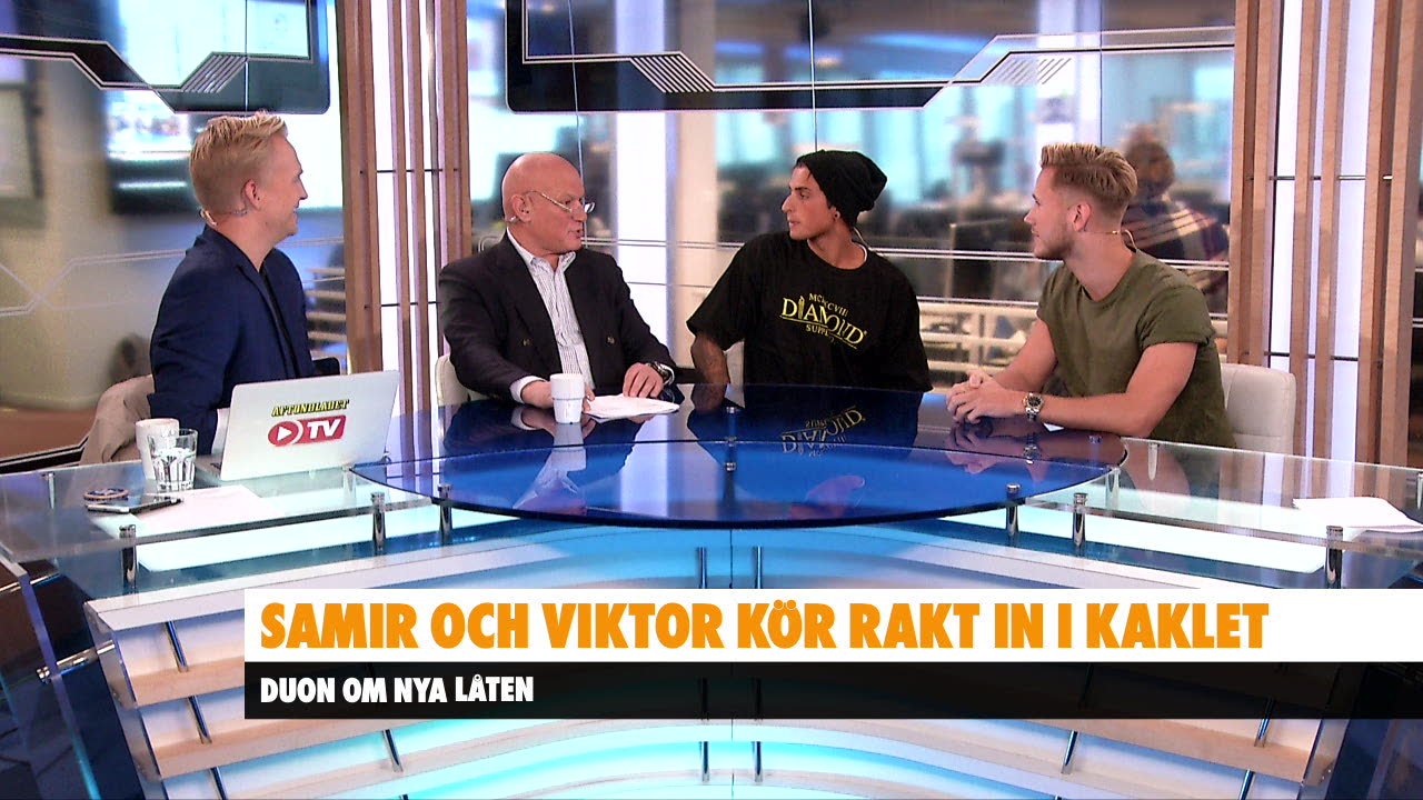 Samir och Viktor kör rakt in i kaklet