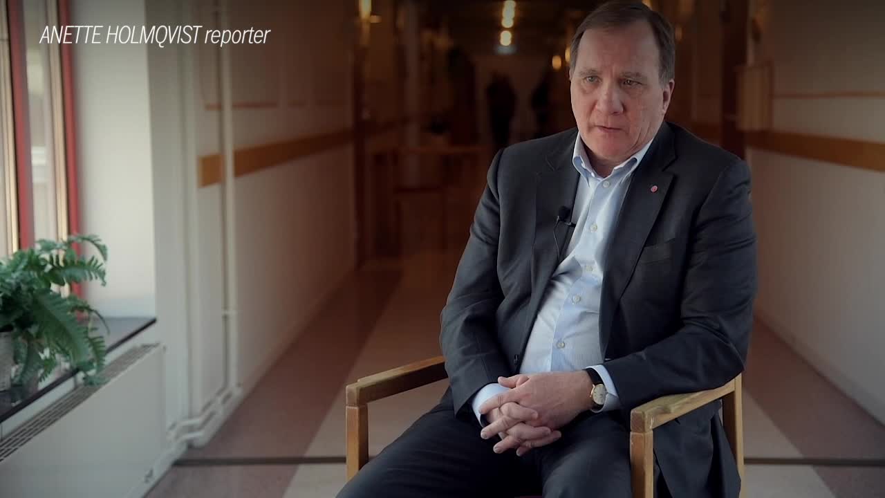 Löfven om S-krisen: ”Bilden av Sverige är dystopisk”