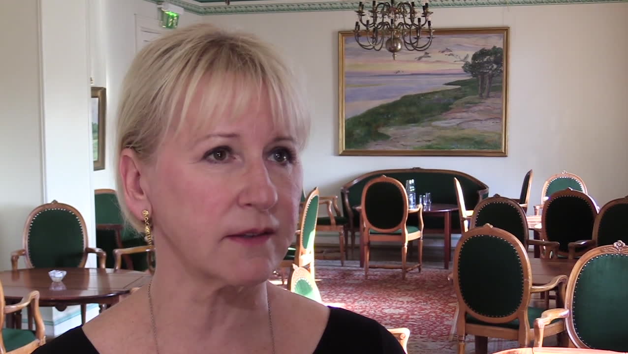 Wallström om Ulf Kristersson "Har sålt sig till SD"