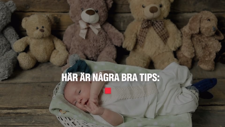 Här är knepen som får din bebis att sova