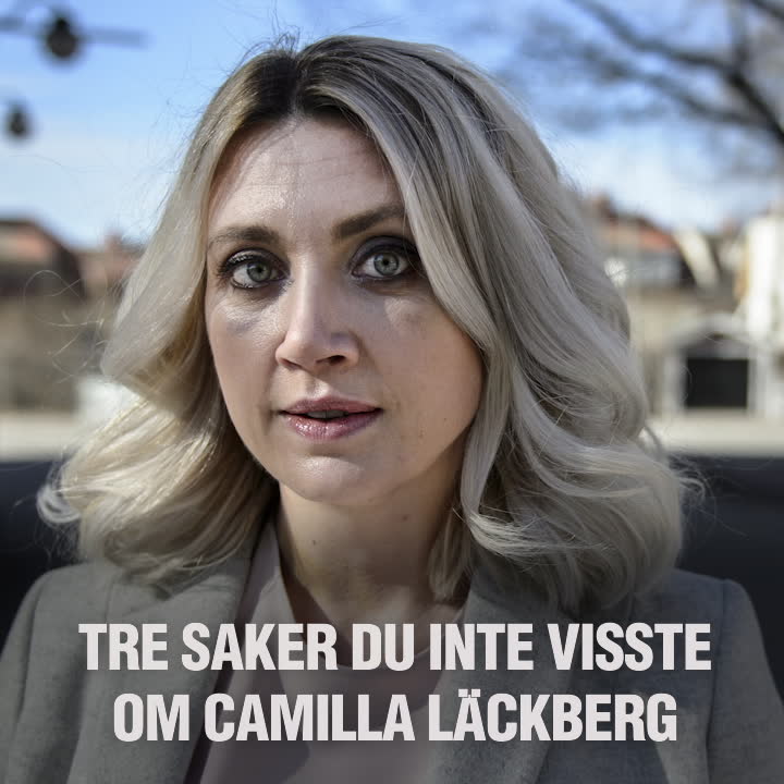 Det här visste du inte om Camilla Läckberg