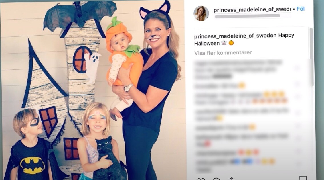 Prinsessan Madeleines kungliga halloweenhälsning