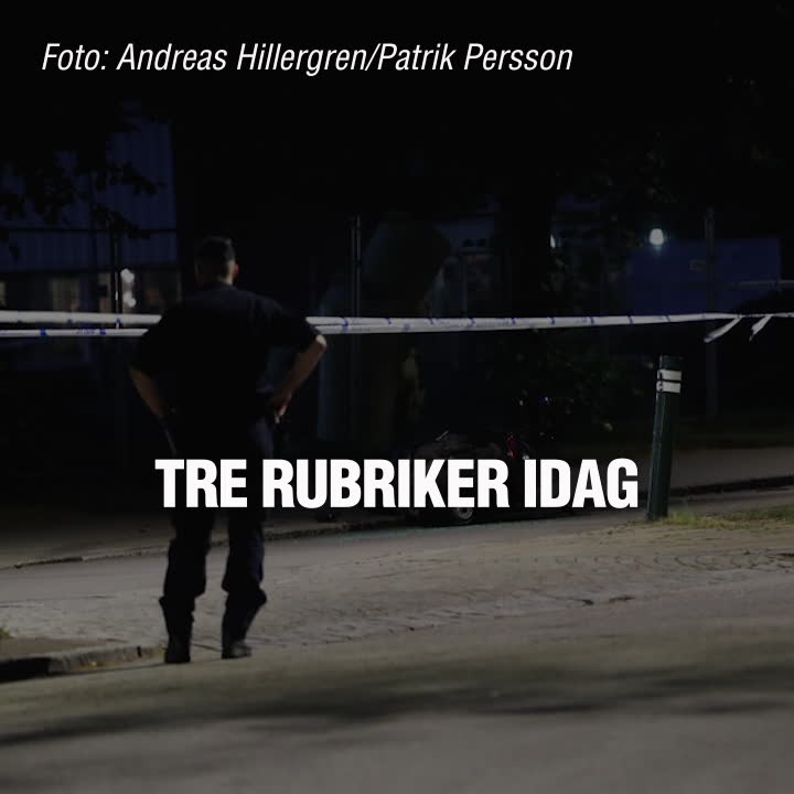 Tre rubriker - 22 juni