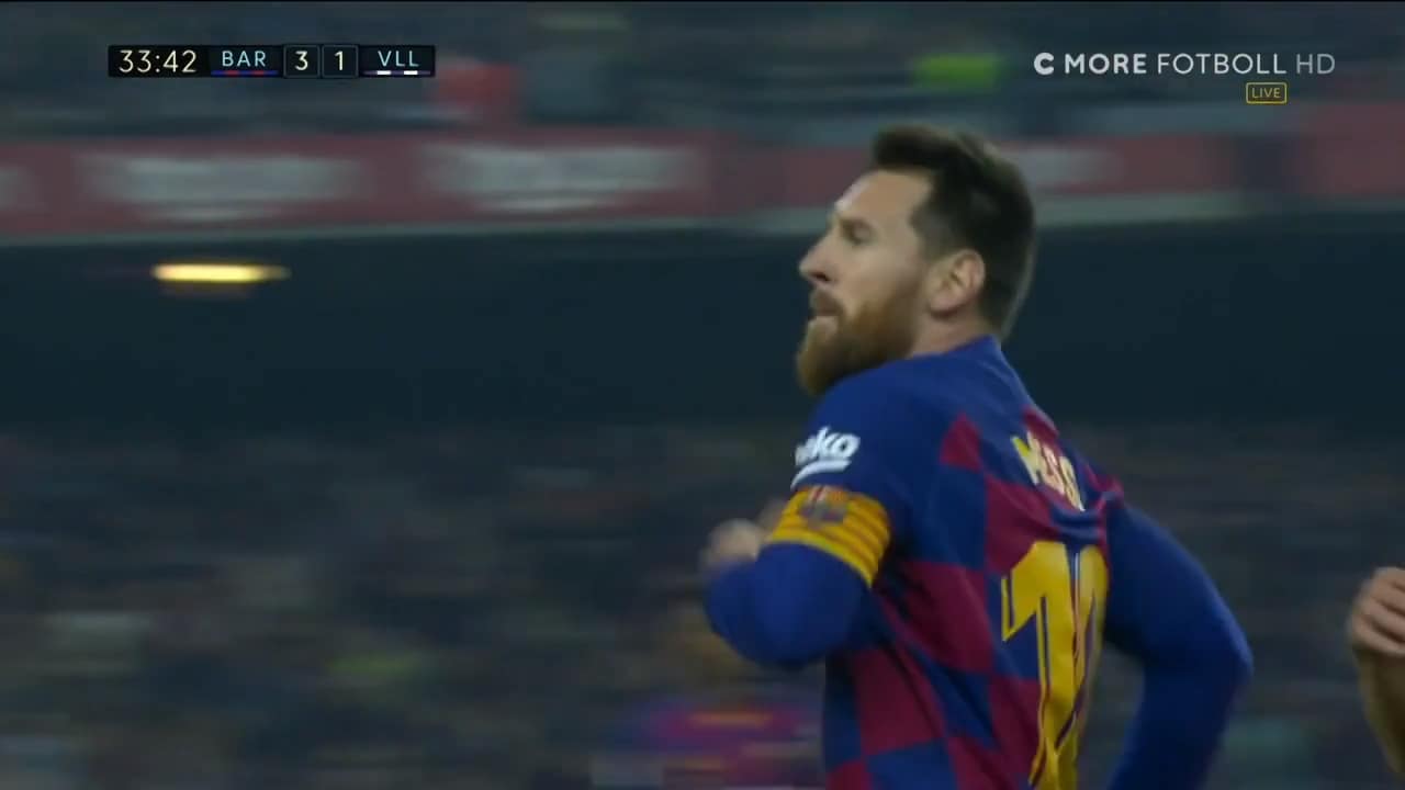 Messi-show när Barca körde över Valladolid