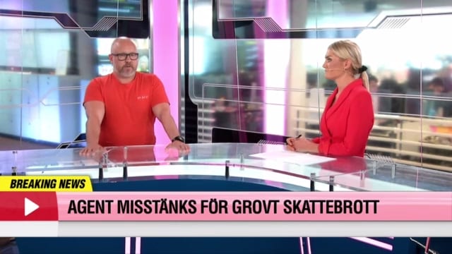 Agent misstänks för grovt skattebrott