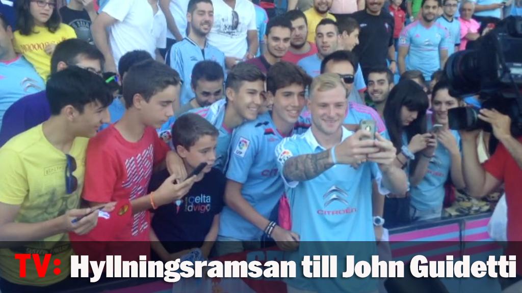 Fansens hyllningsramsa till John Guidetti