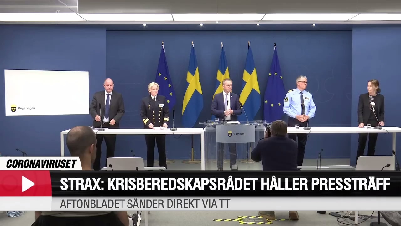 Hör hela pressträffen om beredskap inför sommaren, 15 maj