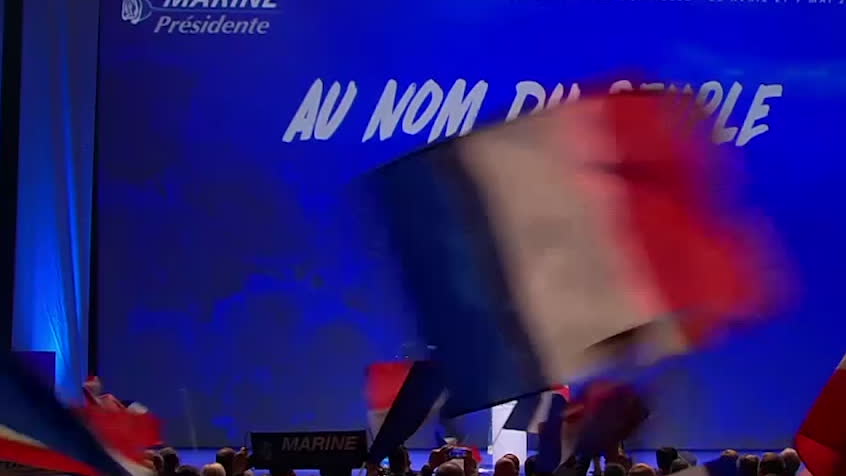 Rysare i franska valet – Macron förbi Le Pen