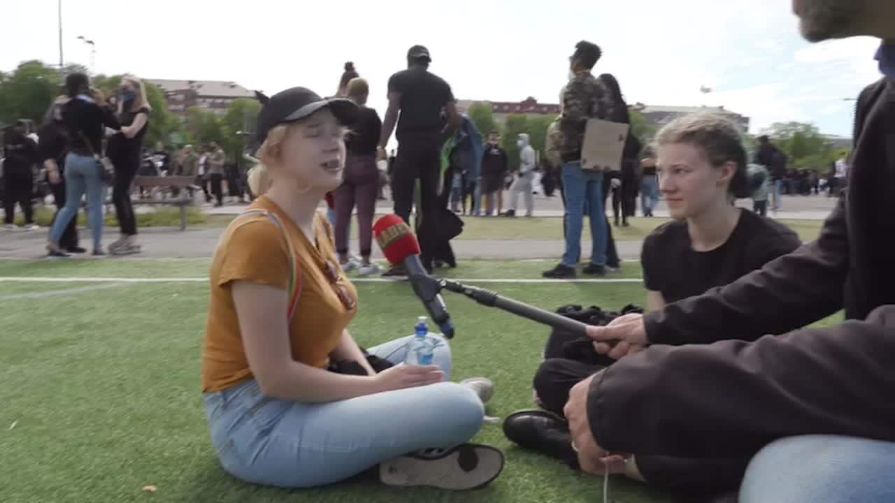 Demonstration till stöd för "Black lives matter" i Göteborg – detta hände