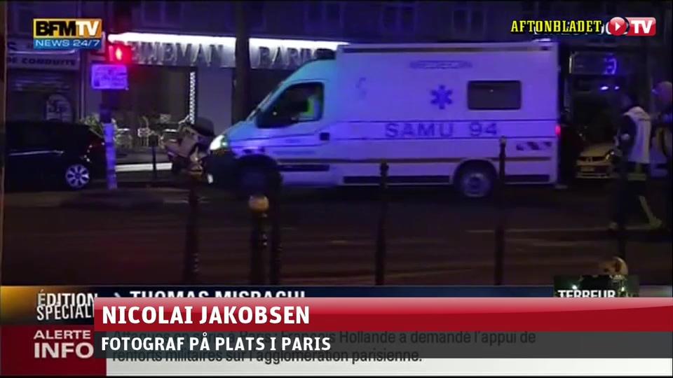 Aftonbladets fotograf på plats: "Nu börjar det smälla"