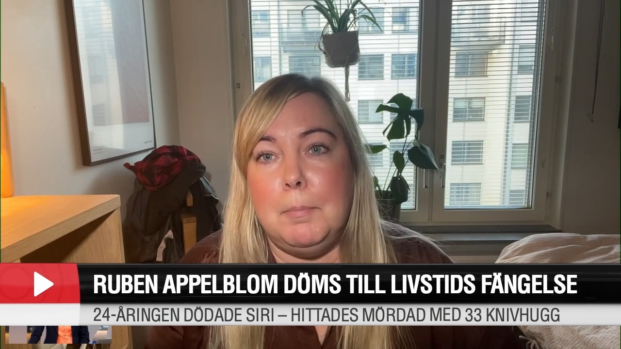 Linda Hjertén om livstidsdomen efter mordet i Älta