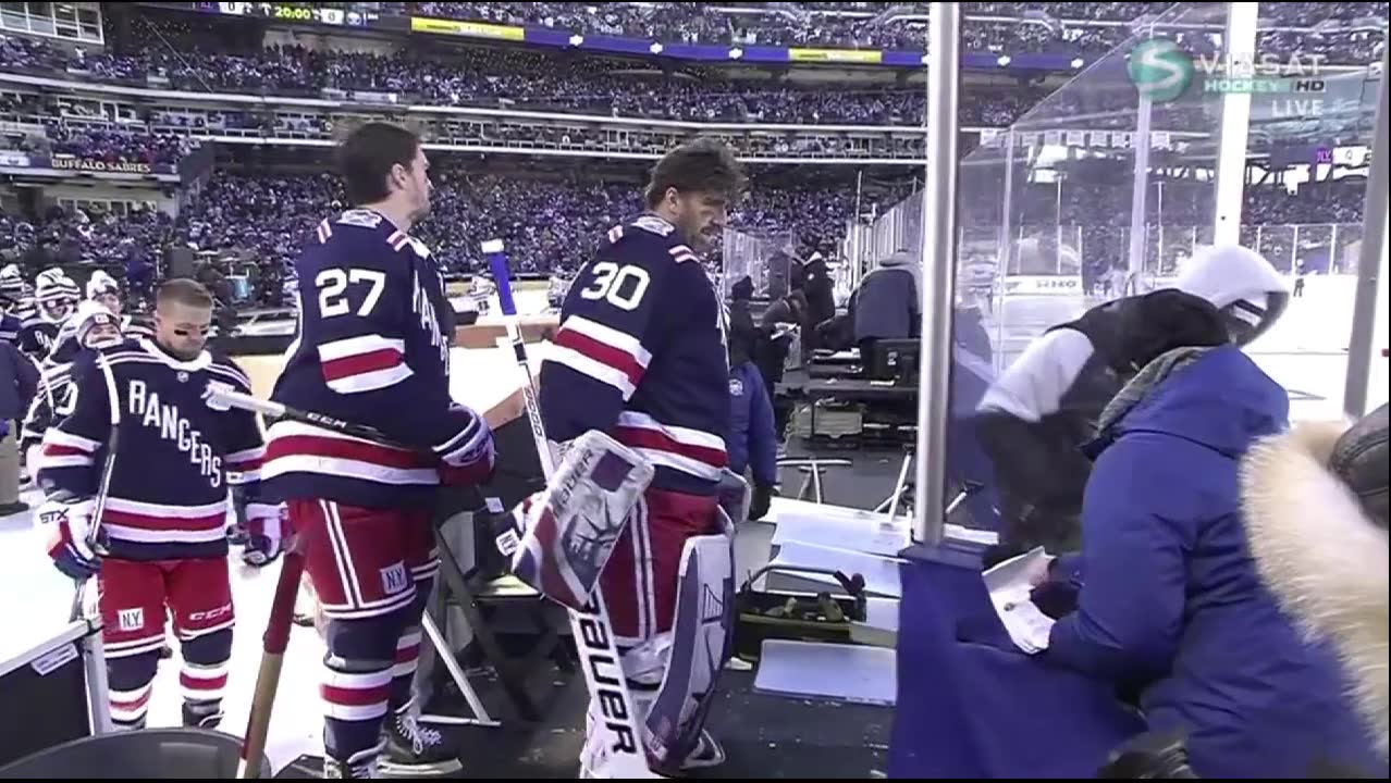 Lundqvist historisk när Rangers vann Winter Classic