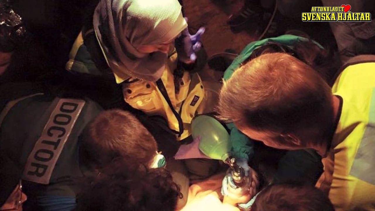 Här räddar svenska Israa livet på ett barn