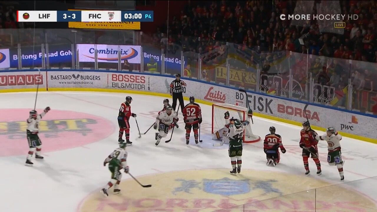 Frölunda vann efter stort drama i Luleå