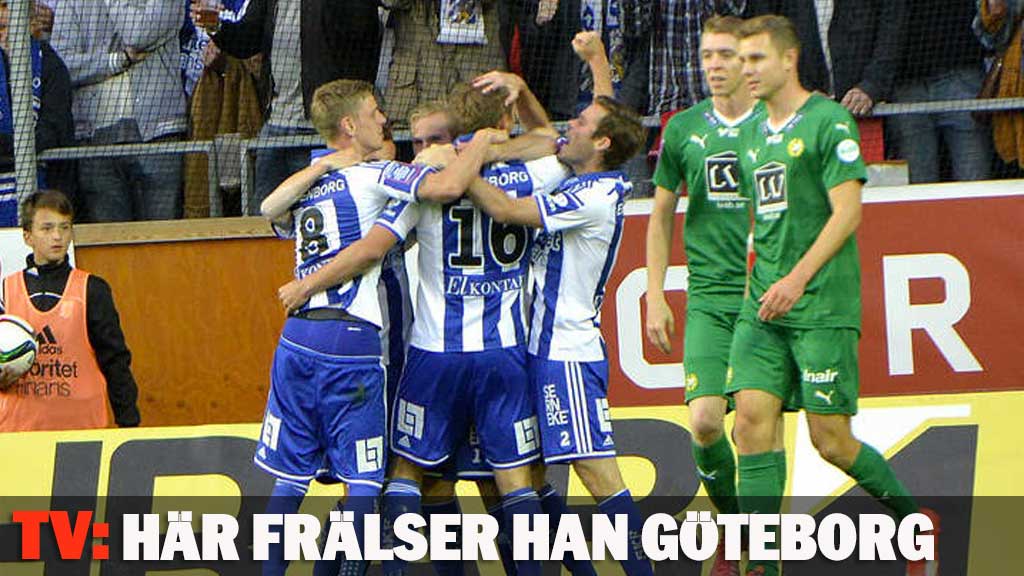 Här frälser han Göteborg