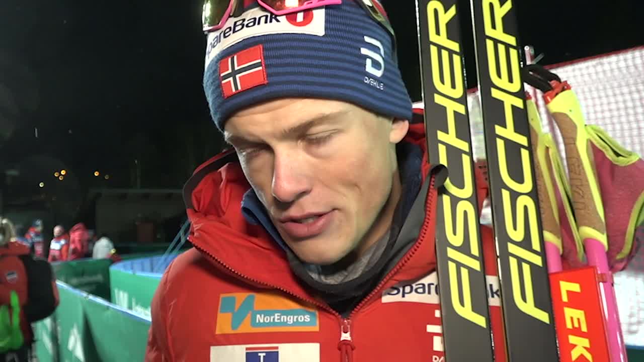 Kläbo efter segern i Åre: "Fruktansvärt tungt"